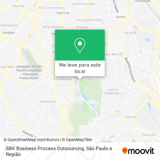 SBK Business Process Outsourcing mapa