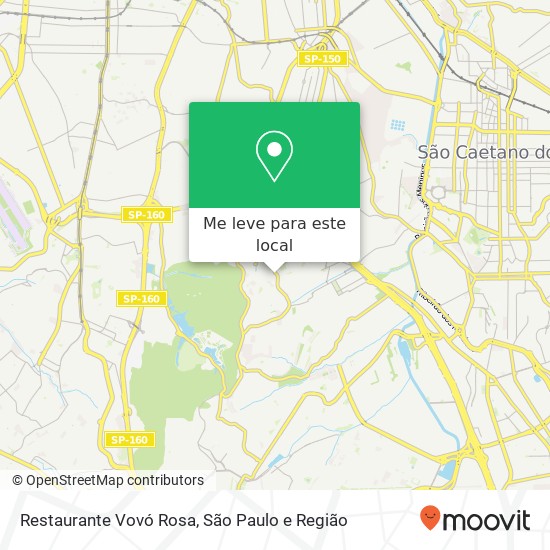 Restaurante Vovó Rosa mapa