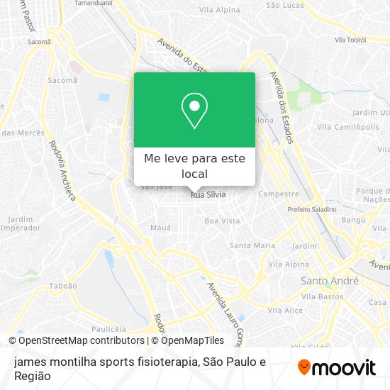 james montilha sports fisioterapia mapa