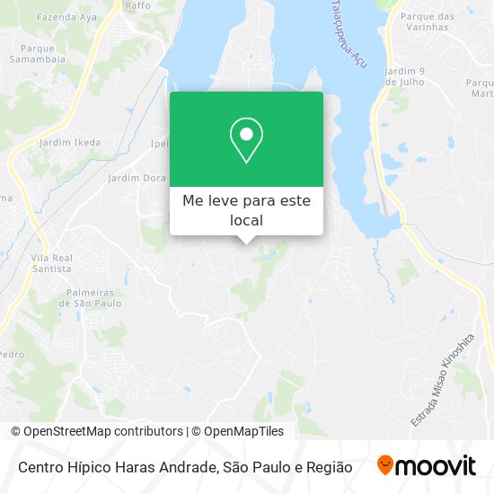 Centro Hípico Haras Andrade mapa