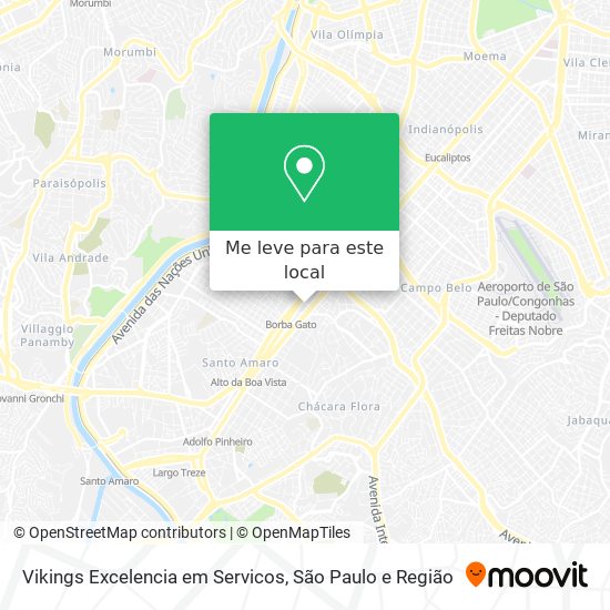 Vikings Excelencia em Servicos mapa