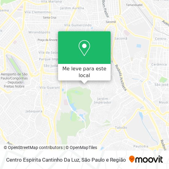 Centro Espírita Cantinho Da Luz mapa