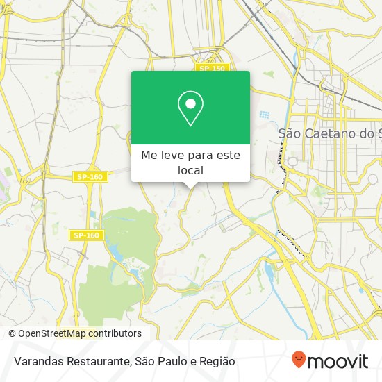 Varandas Restaurante mapa