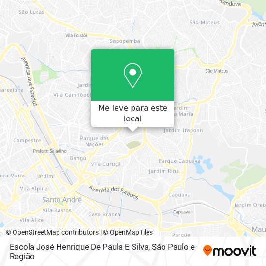 Escola José Henrique De Paula E Silva mapa