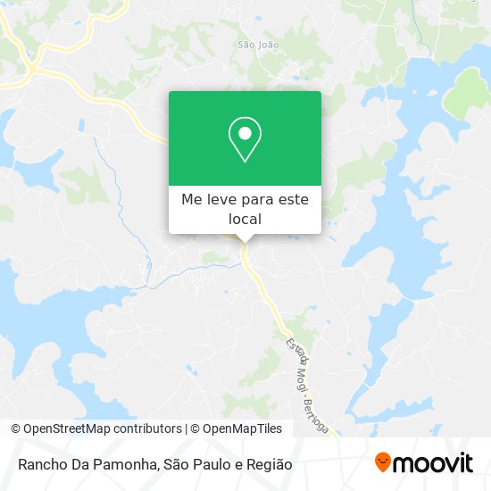 Rancho Da Pamonha mapa