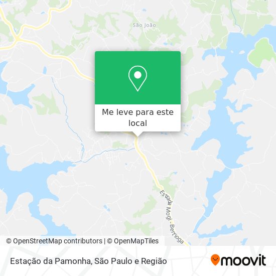 Estação da Pamonha mapa