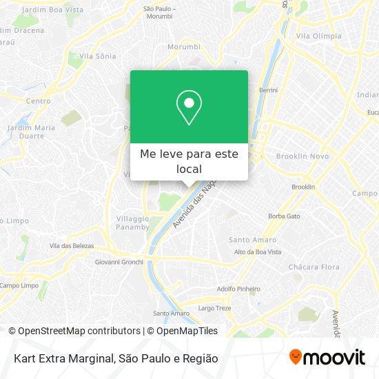 Kart Extra Marginal mapa