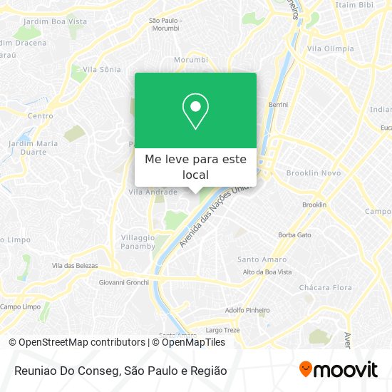 Reuniao Do Conseg mapa