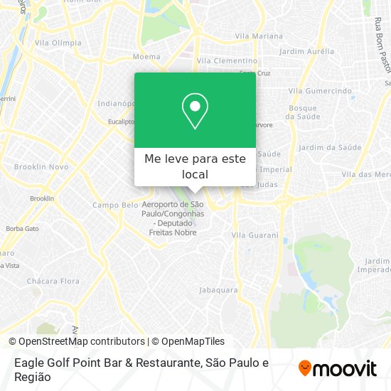 Eagle Golf Point Bar & Restaurante mapa