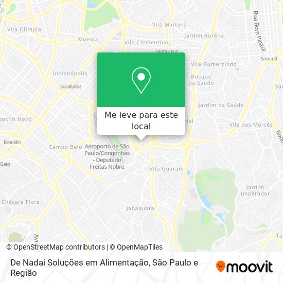 De Nadai Soluções em Alimentação mapa