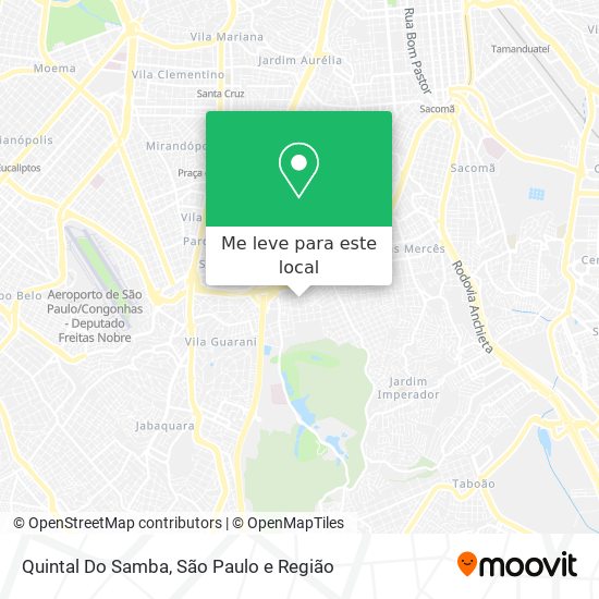 Quintal Do Samba mapa