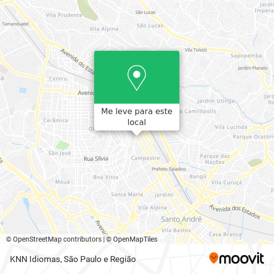 KNN Idiomas mapa