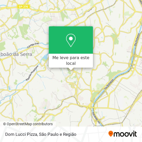 Dom Lucci Pizza mapa