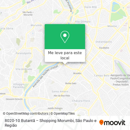 8020-10 Butantã – Shopping Morumbi mapa