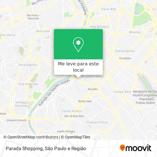 Parada Shopping mapa