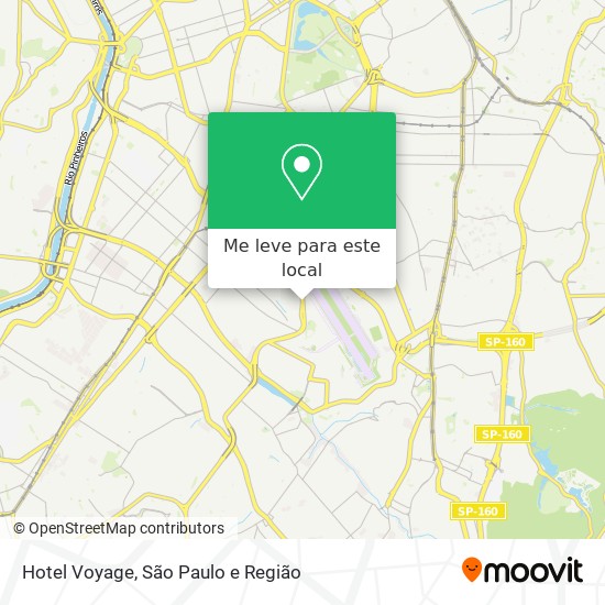 Hotel Voyage mapa