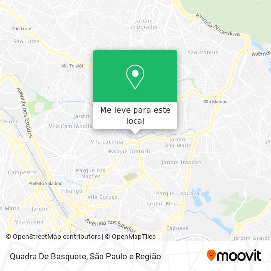 Quadra De Basquete mapa