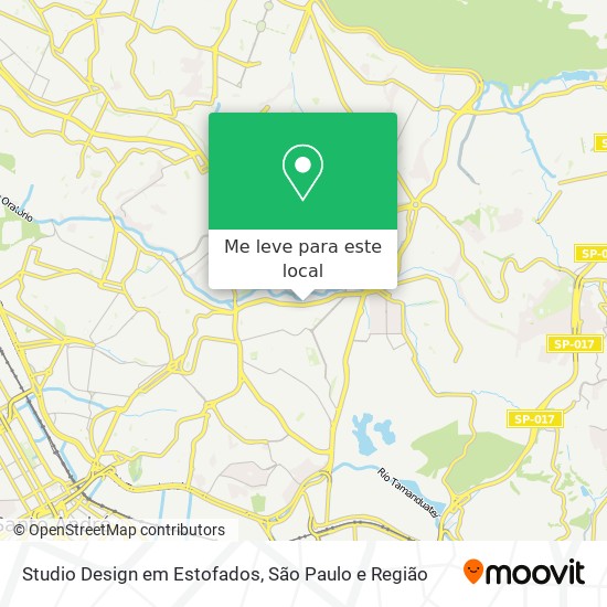 Studio Design em Estofados mapa