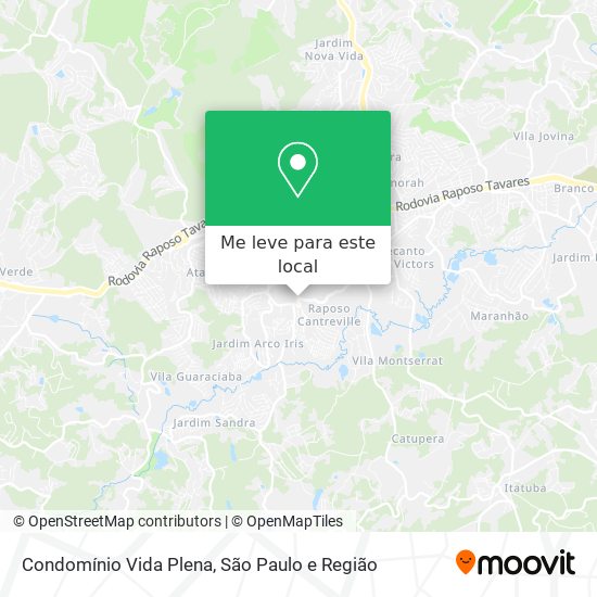 Condomínio Vida Plena mapa