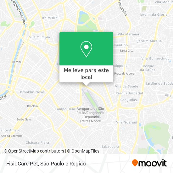 FisioCare Pet mapa