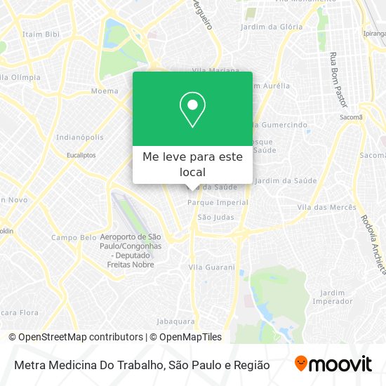 Metra Medicina Do Trabalho mapa