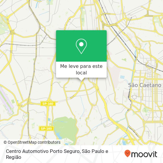 Centro Automotivo Porto Seguro mapa