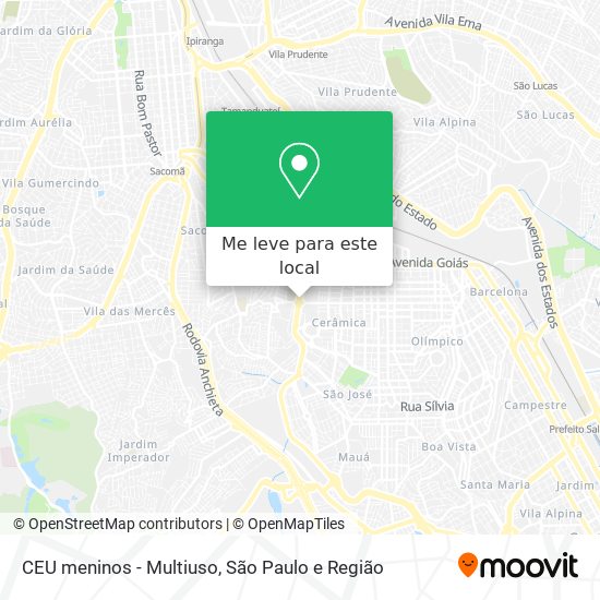 CEU meninos - Multiuso mapa