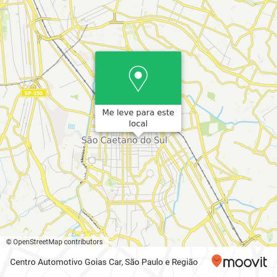 Centro Automotivo Goias Car mapa