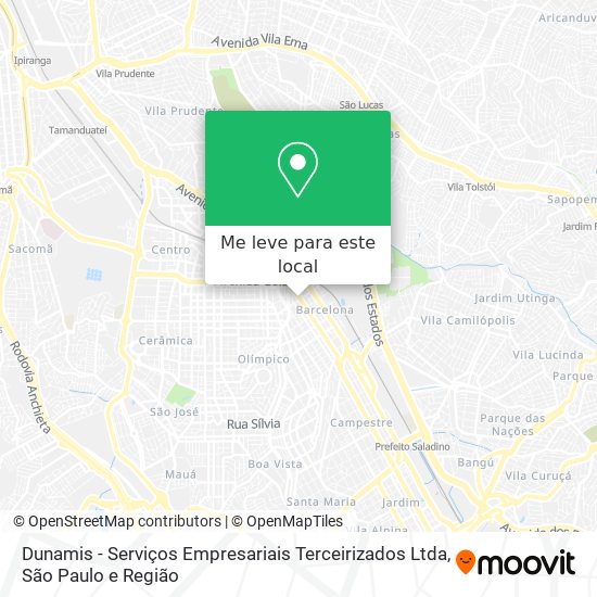 Dunamis - Serviços Empresariais Terceirizados Ltda mapa