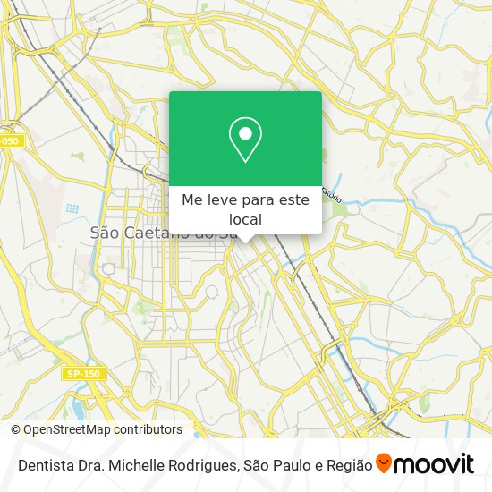 Dentista Dra. Michelle Rodrigues mapa