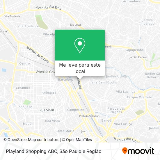 Playland Shopping ABC mapa