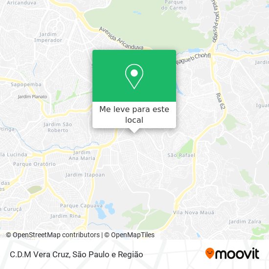 C.D.M Vera Cruz mapa