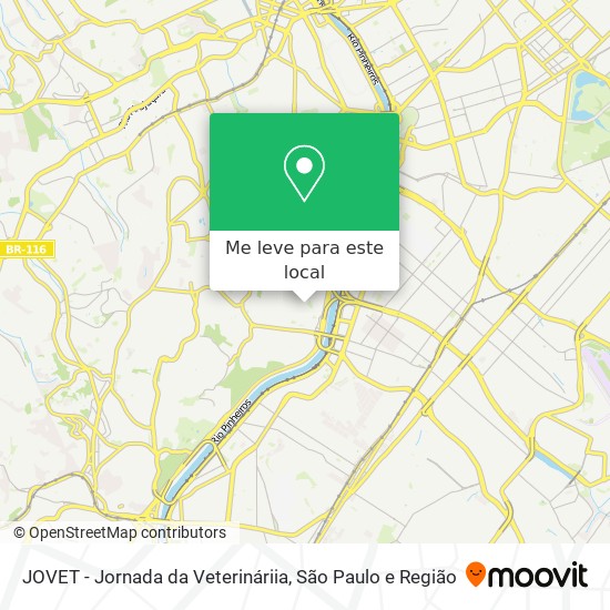 JOVET - Jornada da Veterináriia mapa