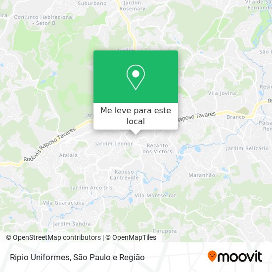 Ripio Uniformes mapa