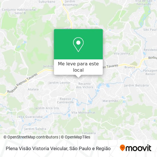 Plena Visão Vistoria Veicular mapa