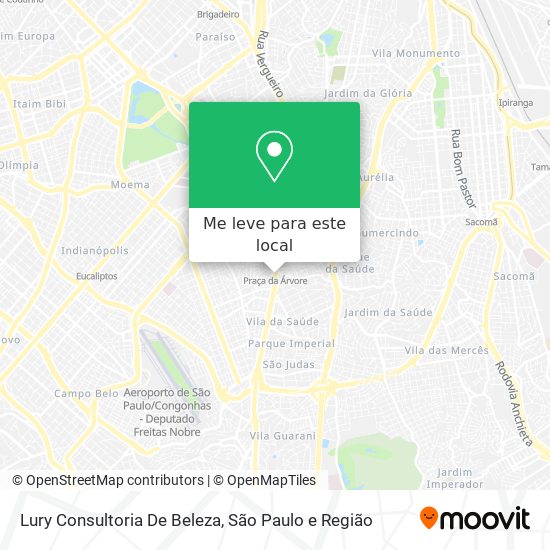 Lury Consultoria De Beleza mapa
