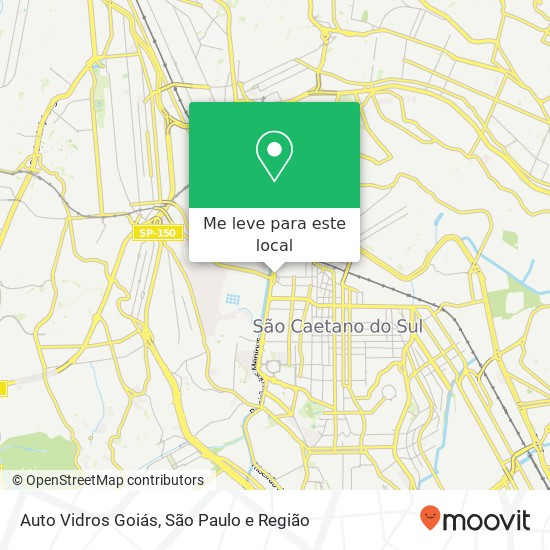 Auto Vidros Goiás mapa