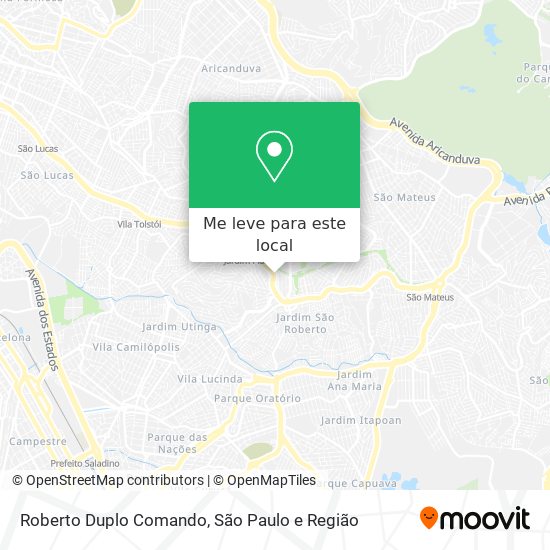 Roberto Duplo Comando mapa