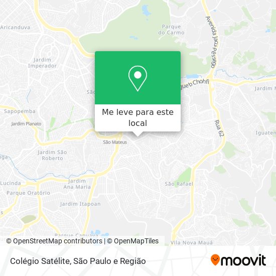 Colégio Satélite mapa