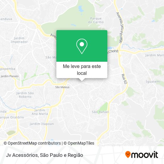 Jv Acessórios mapa