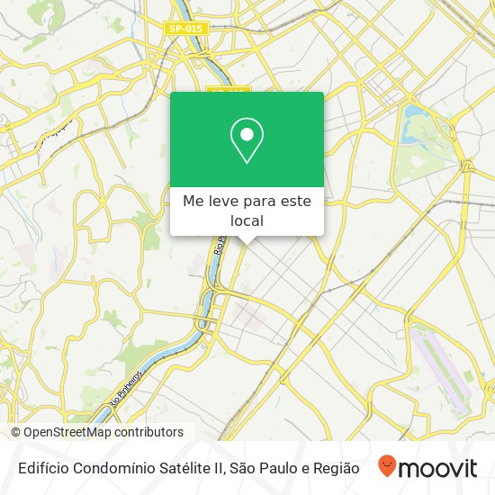 Edifício Condomínio Satélite II mapa