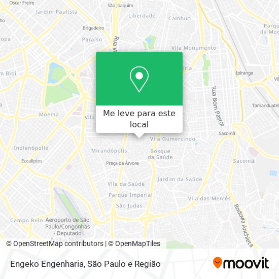 Engeko Engenharia mapa