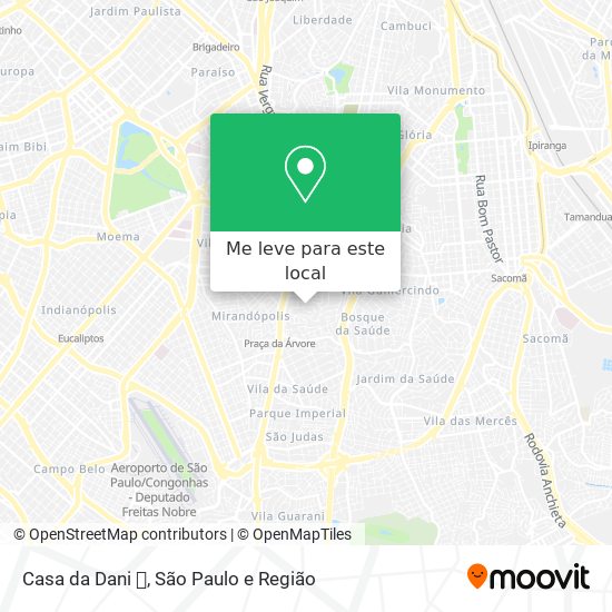 Casa da Dani 💕 mapa