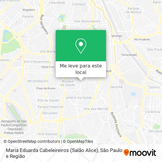 Maria Eduarda Cabeleireiros (Salão Alice) mapa