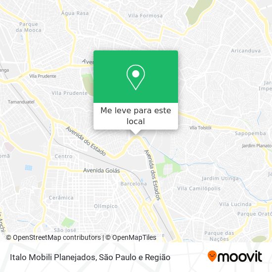 Italo Mobili Planejados mapa