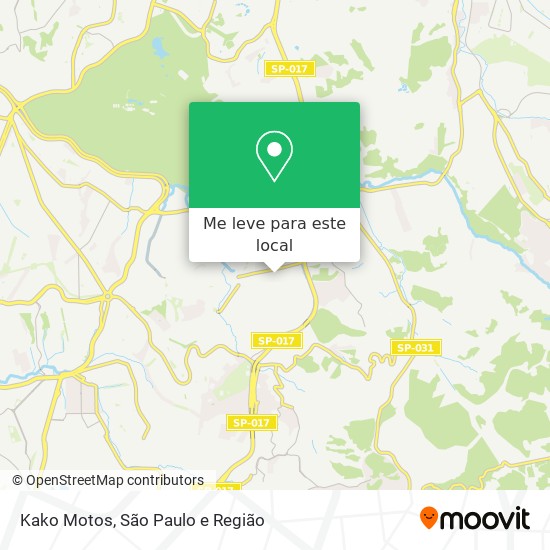 Kako Motos mapa