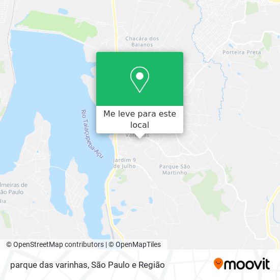 parque das varinhas mapa