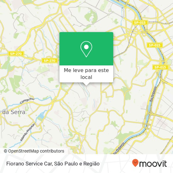 Fiorano Service Car mapa