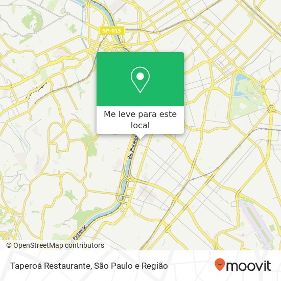 Taperoá Restaurante mapa