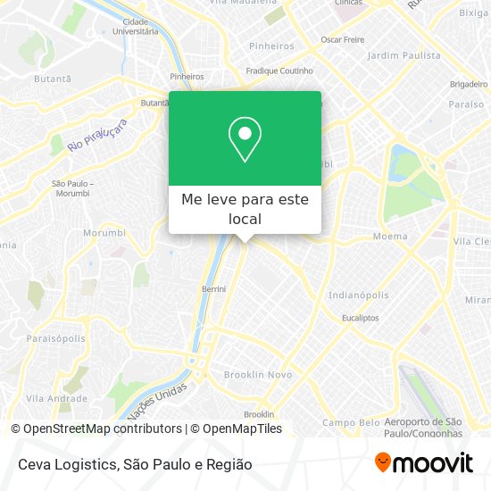 Ceva Logistics mapa